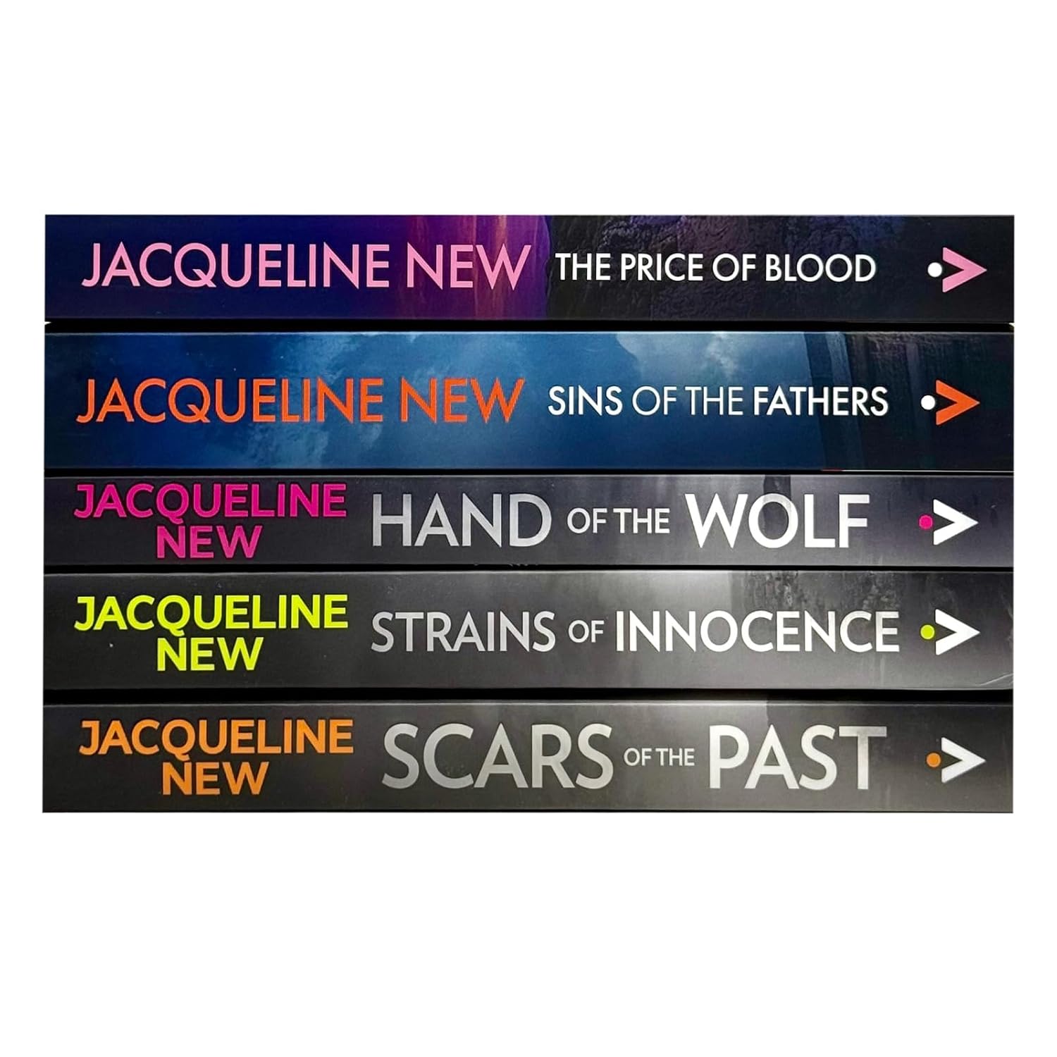 DCI McNeill Crime Thriller Series by Jacqueline New - paperback book cover, Strains of Innocence