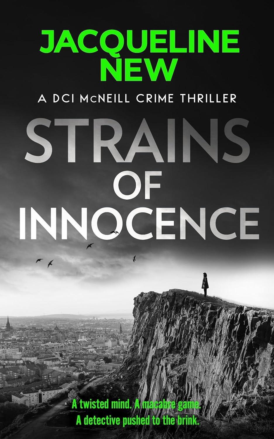 DCI McNeill Crime Thriller Series by Jacqueline New - paperback book cover, The Price of Blood