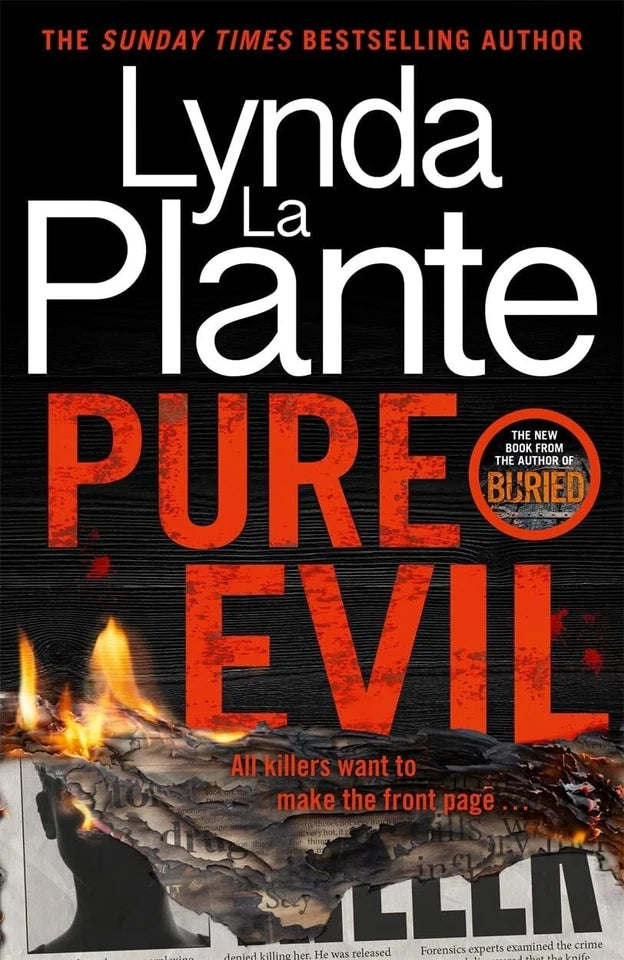 Detective Jack Warr crime thriller books stacked together, 5 book paperback set by Lynda La Plante