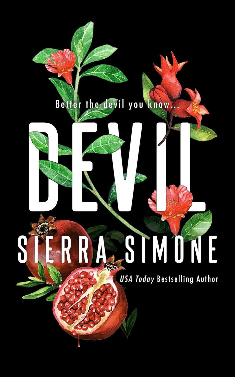 Devil by Sierra Simone, Priest series dark contemporary romance, UK paperback edition front cover