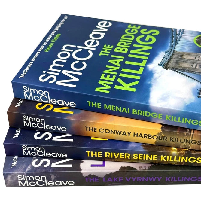 DI Ruth Hunter 4 Books Collection Set - Simon McCleave Crime Fiction Paperback Books