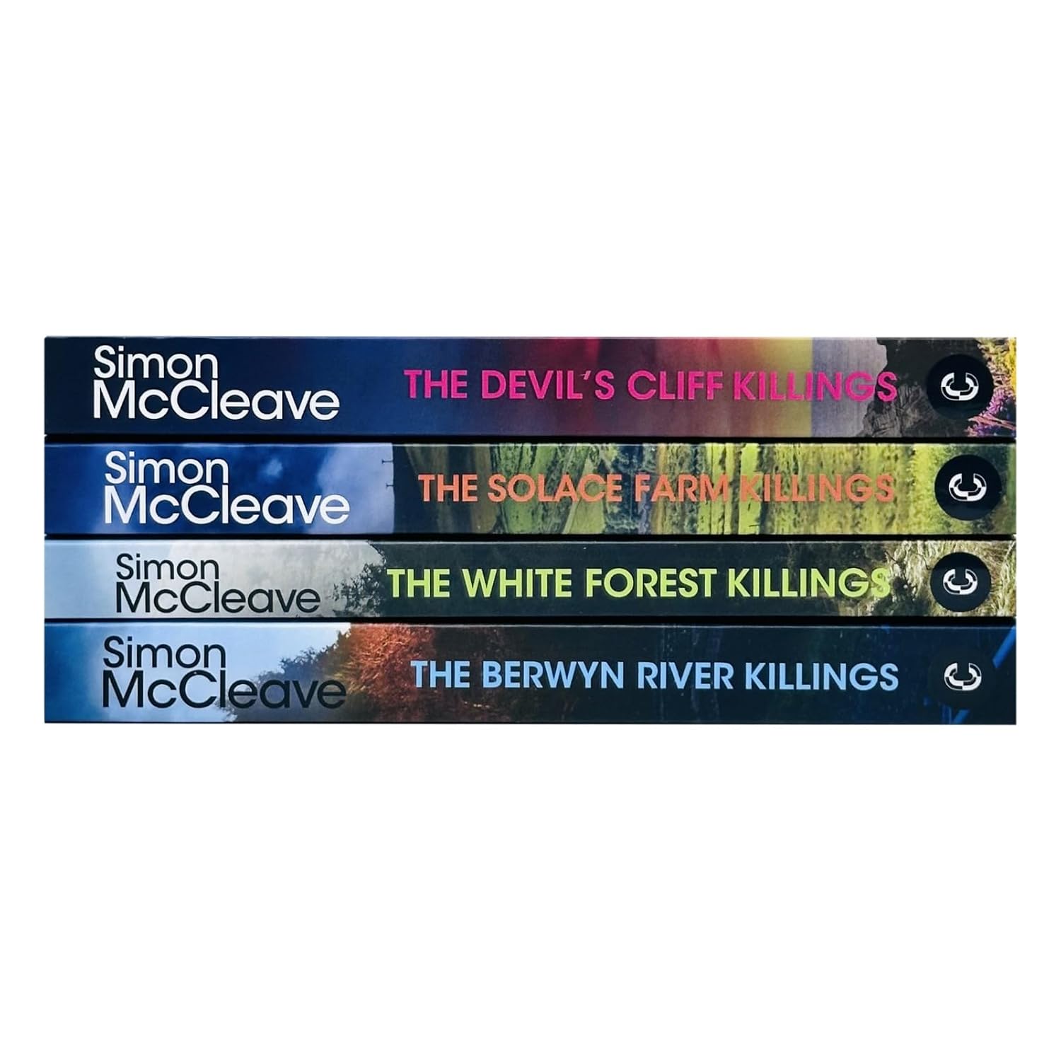 DI Ruth Hunter crime thriller paperback set by Simon McCleave - The Berwyn River Killings and more