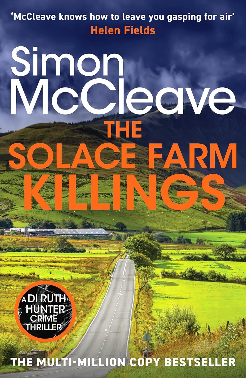 Simon McCleave DI Ruth Hunter North Wales crime thriller paperback set close-up