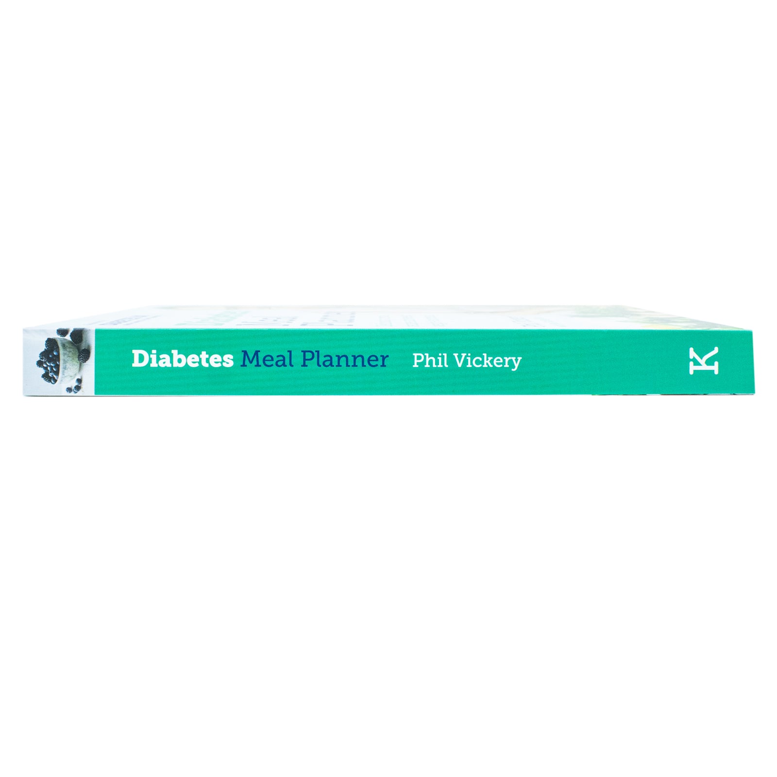 Diabetes Meal Planner by Phil Vickery - hardback book showing weekly weight-loss meal plan