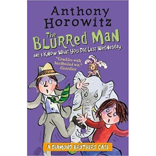 Anthony Horowitz Diamond Brothers Detective Agency paperback collection back cover