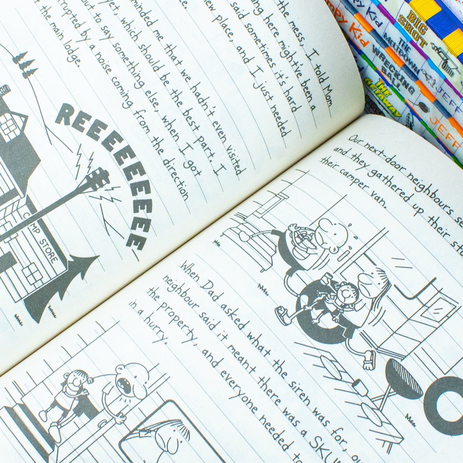Diary of a Wimpy Kid Series 12-17 6 Books Collection Set by Jeff Kinney - Paperback - Additional product photo