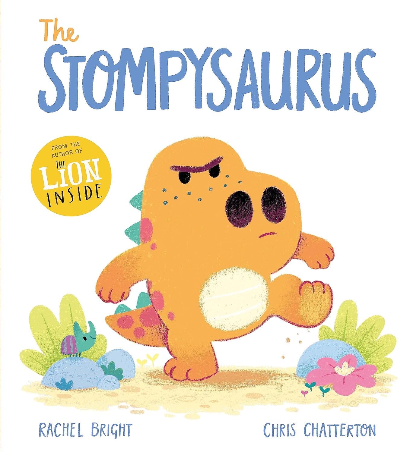 Inside pages of the DinoFeelings Collection by Rachel Bright - 4 Book Paperback Picture Book Set Ages 3-6