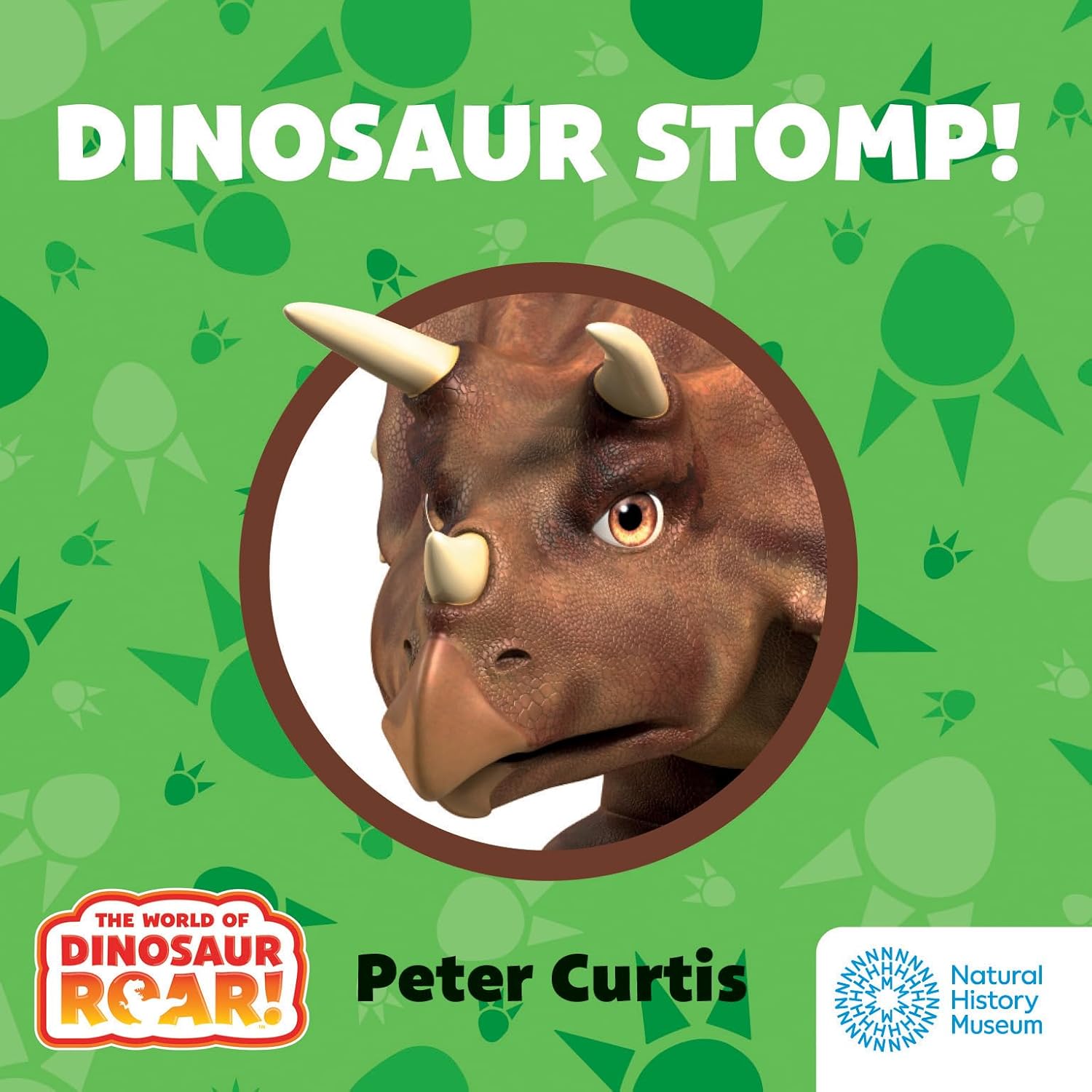 Four chunky mini board books from the Dinosaur Roar! Little Library slipcase set by Peter Curtis