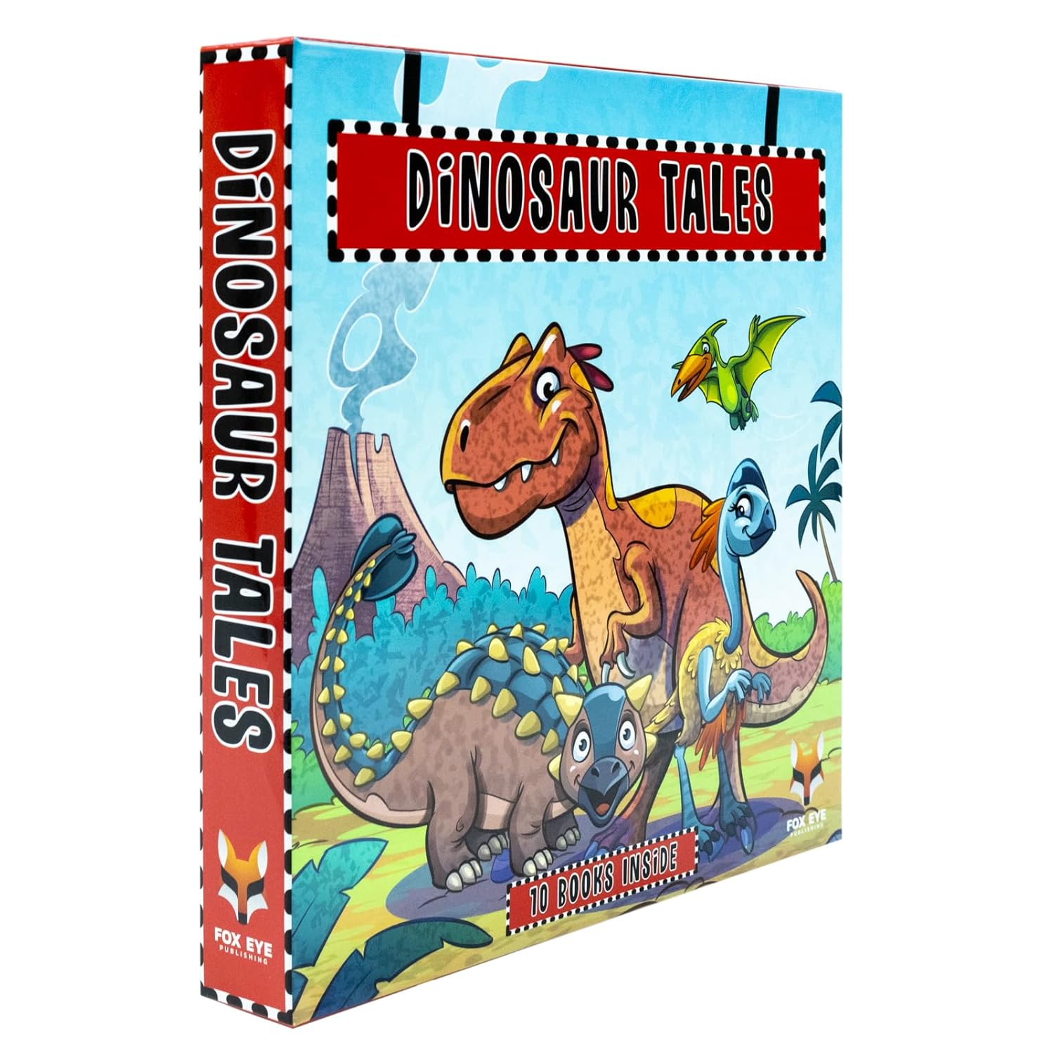 Dinosaur Tales 10 Picture Book Collection Set by Katherine Eason - paperback set cover for ages 3-5