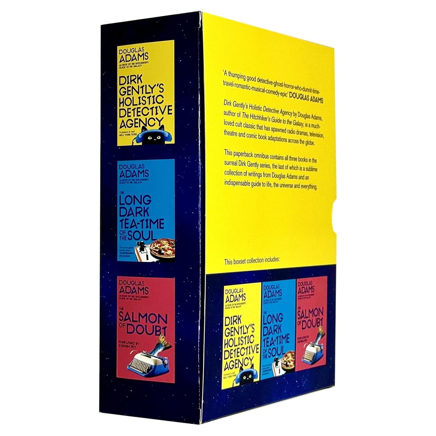 Dirk Gently's Holistic Detective Agency, Long Dark Tea-Time of the Soul, Salmon of Doubt Paperback Set