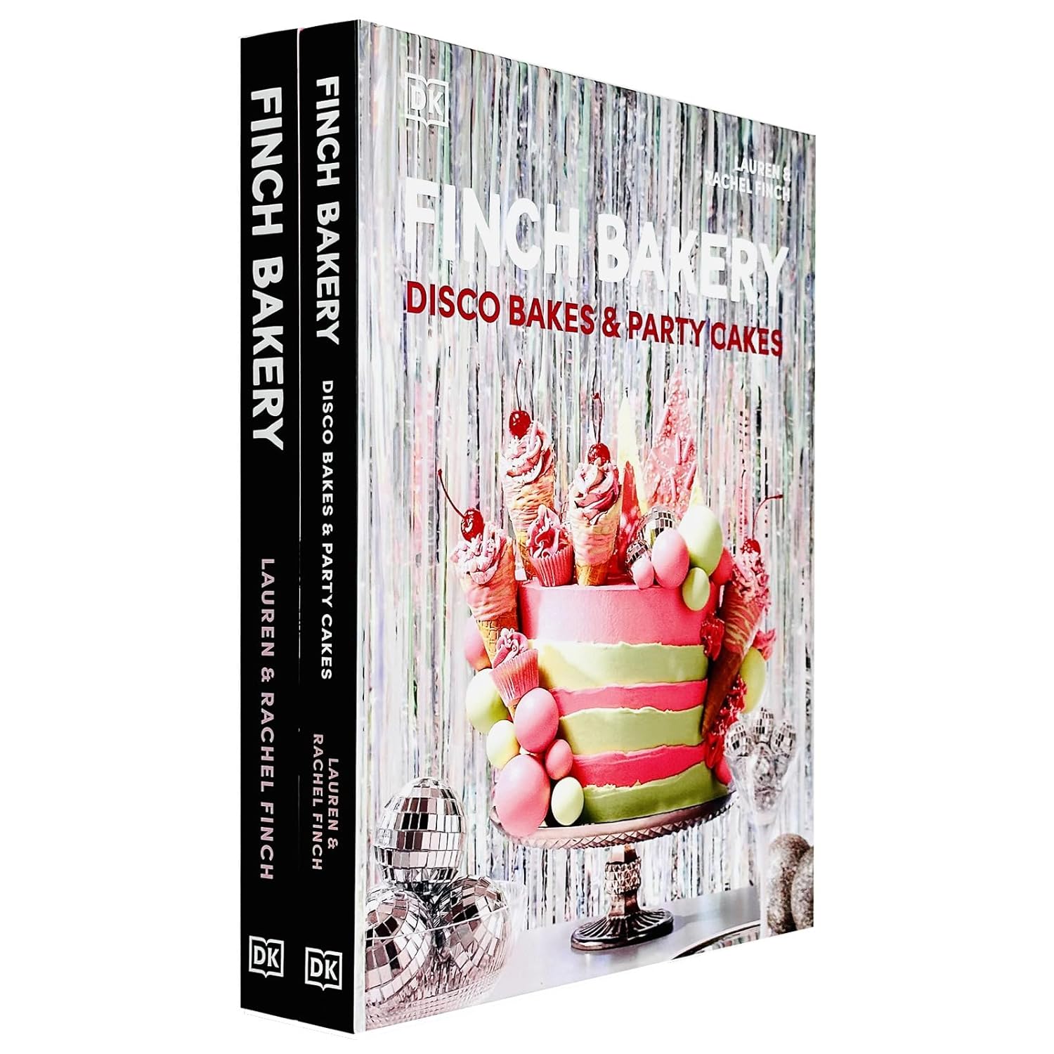 The Finch Bakery & Finch Bakery Disco Bakes and Party Cakes By Lauren Finch, Rachel Finch 2 Books Collection Set - Lets Buy Books