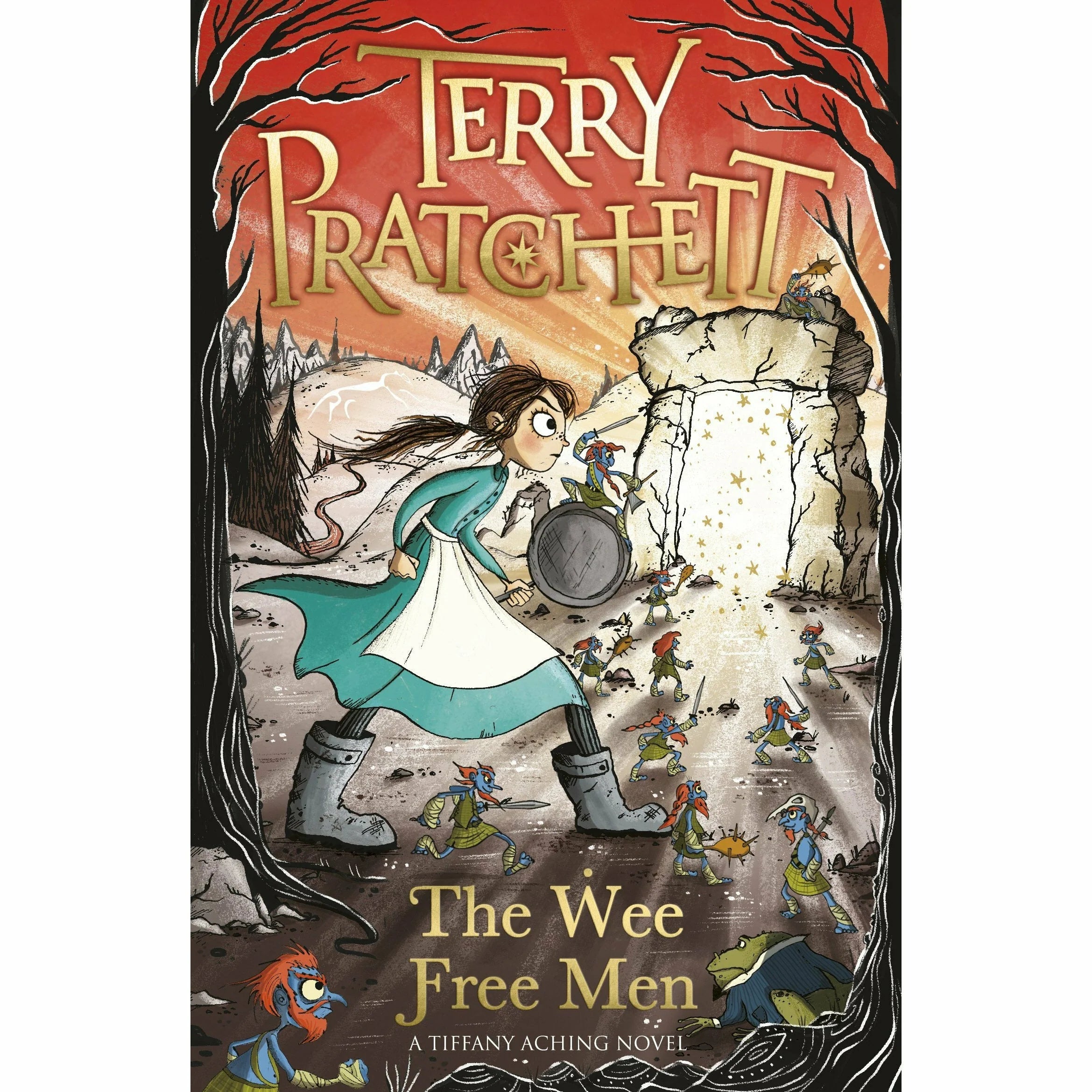 The Amazing Maurice And His Educated Rodents paperback cover, part of the Discworld Series 6 collection by Terry Pratchett