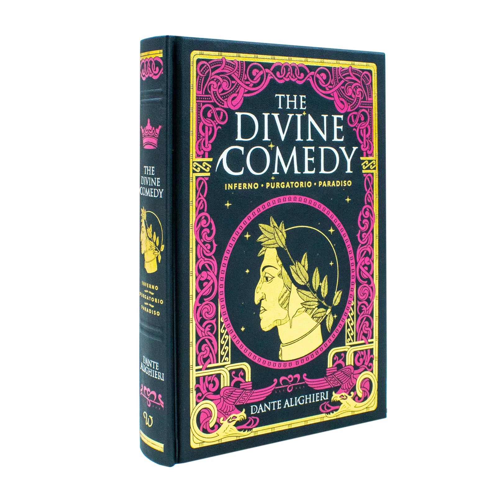 The Divine Comedy by Dante Alighieri - Inferno Purgatorio Paradiso deluxe leather bound classic literature edition