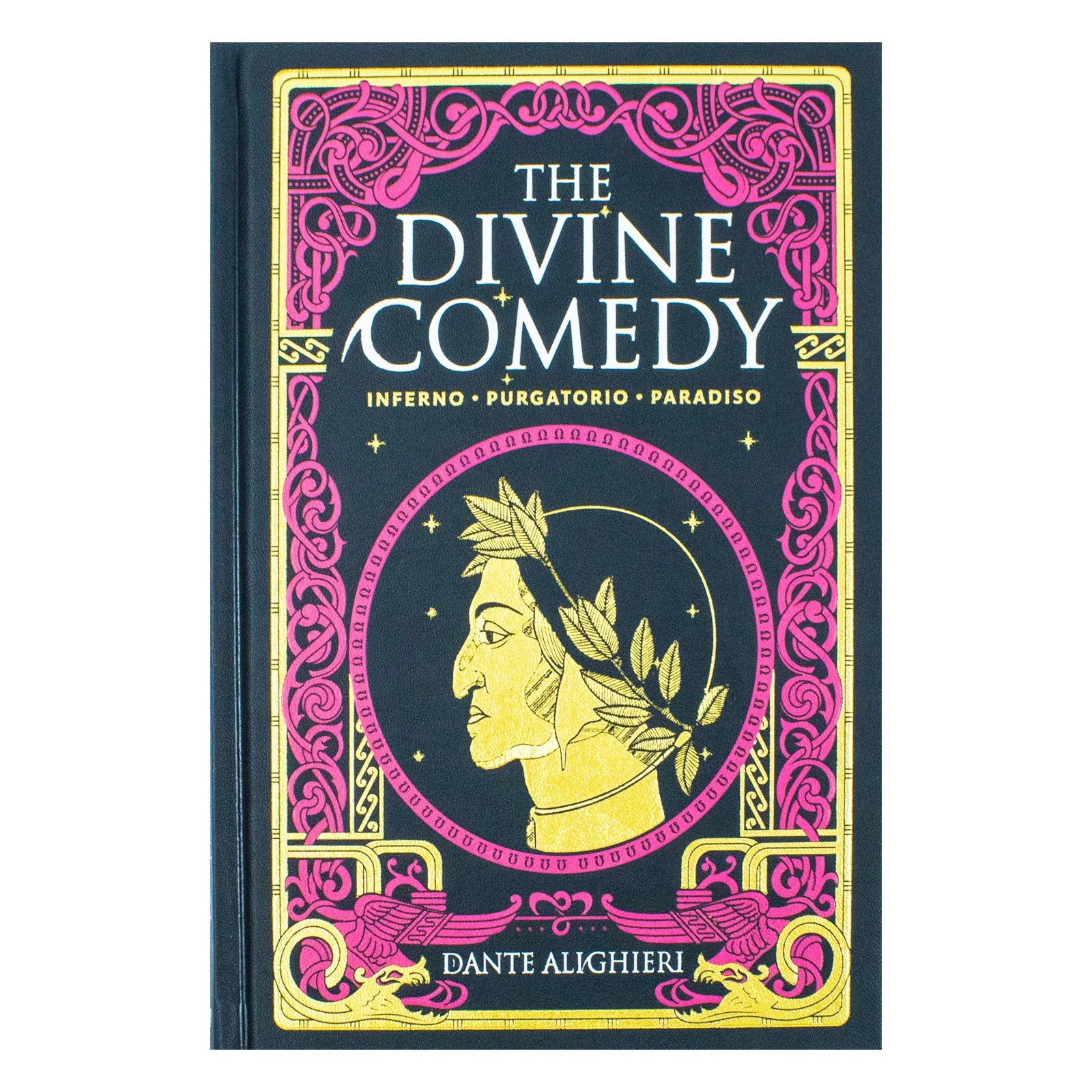 The Divine Comedy Dante Alighieri leather bound classic book spine and binding