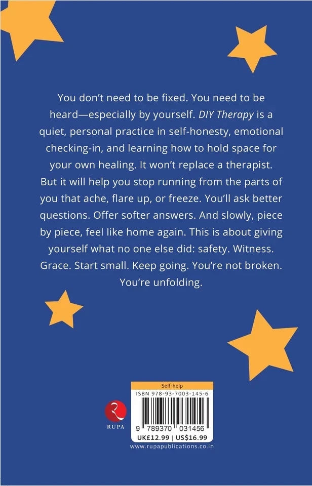 DIY Therapy: Because No One Knows You Like You Do by Knox Ellery - Non Fiction Self-Help Paperback spine view