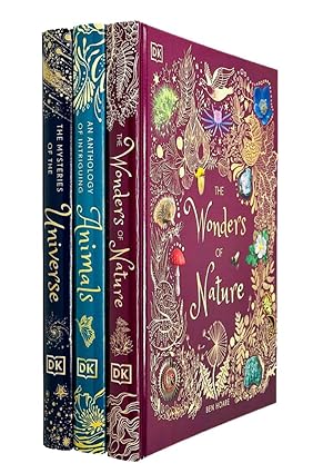 DK Anthologies 3 Books Collection Set by Ben Hoare & Will Gater - Hardback nature, space and animal encyclopedias for ages 7-9