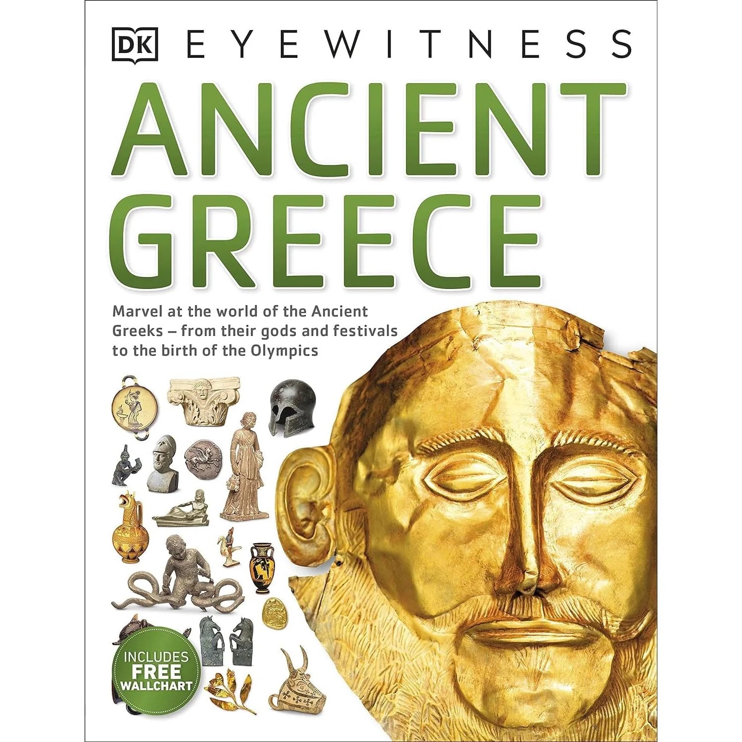 DK Eyewitness Shakespeare paperback book cover from the Ancient Greece Tudor Victorians collection set