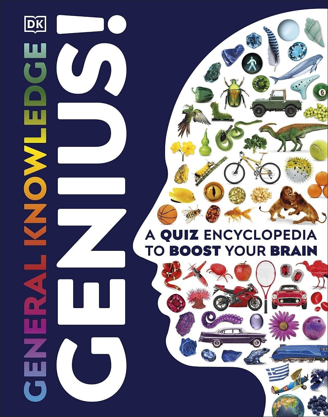 DK Knowledge Genius quiz encyclopedia collection set showing General Knowledge Genius, Animal Knowledge Genius and Earth Knowledge Genius paperback covers
