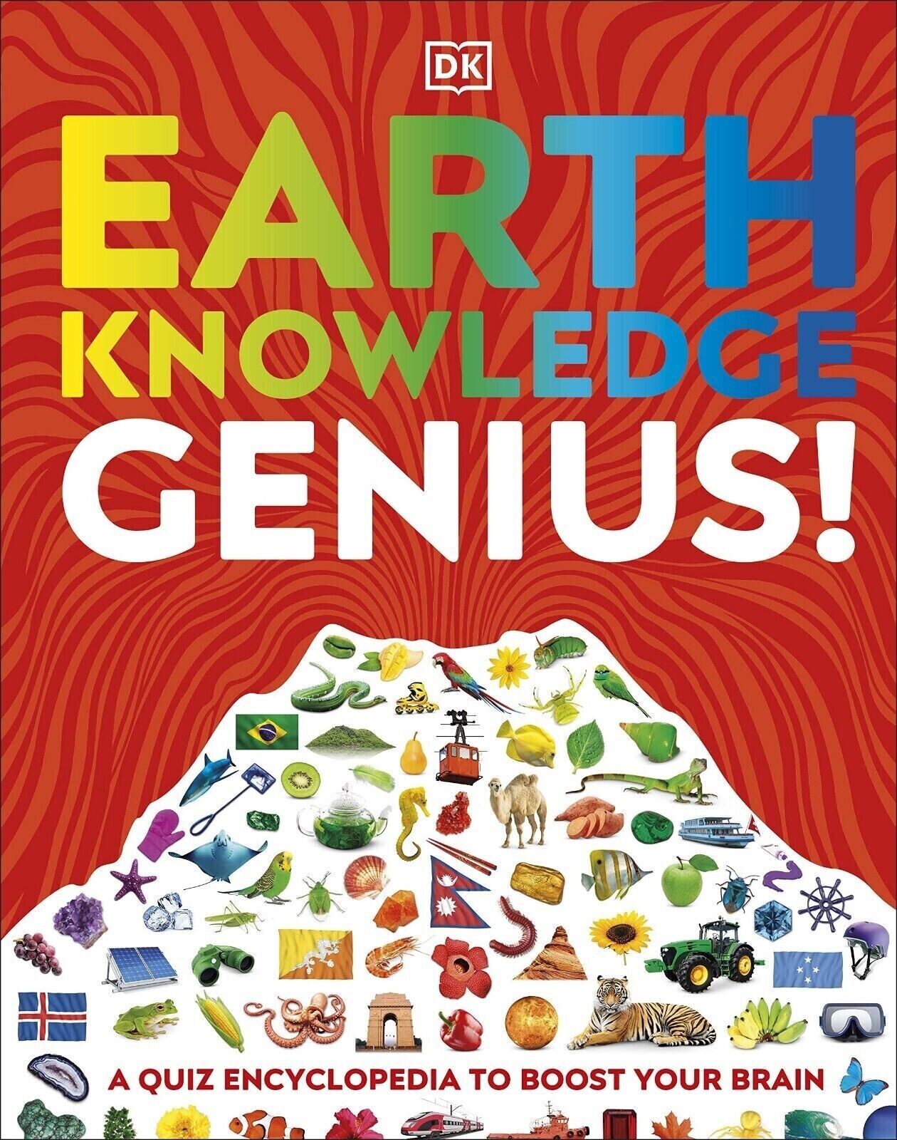 DK Knowledge Genius 3 Books Collection Set packaging showing General, Animal and Earth Knowledge Genius quiz books