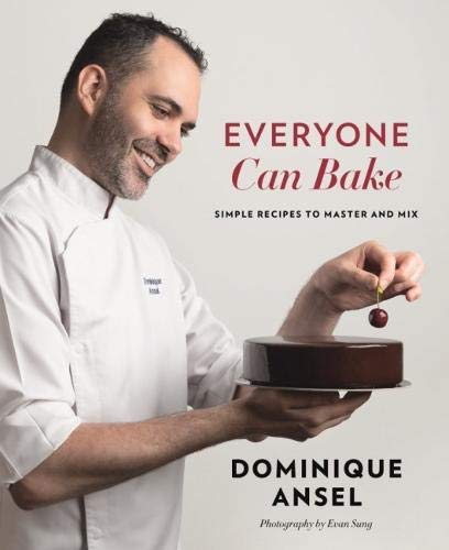 Dominique Ansel 2 Book Hardback Cookbook Set - Secret Recipes and Everyone Can Bake close up
