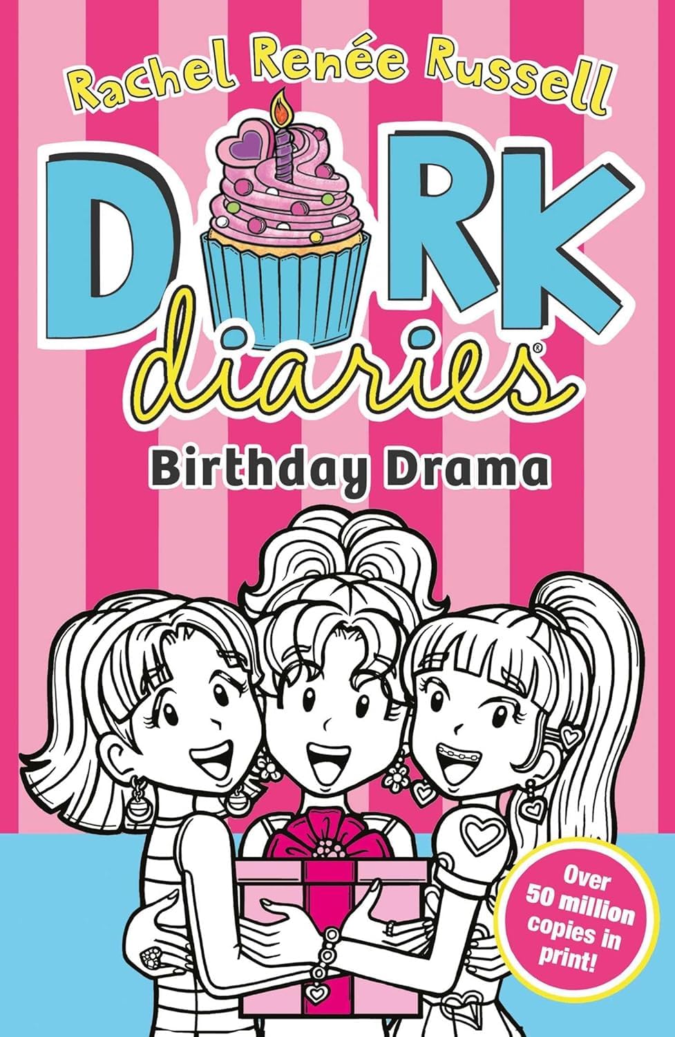 Dork Diaries Birthday Drama paperback cover - part of 6 book collection set