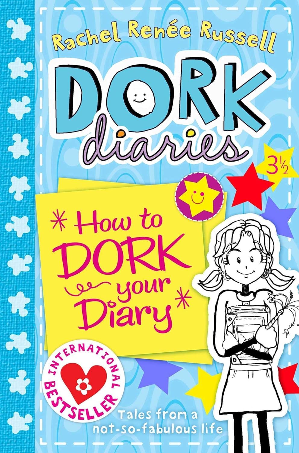 Dork Diaries How to Dork Your Diary paperback cover - part of 6 book collection set