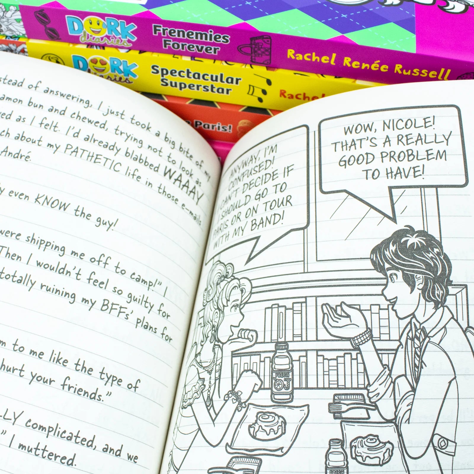 Dork Diaries Nikki Maxwell diary books Volumes 11-15 paperback collection set