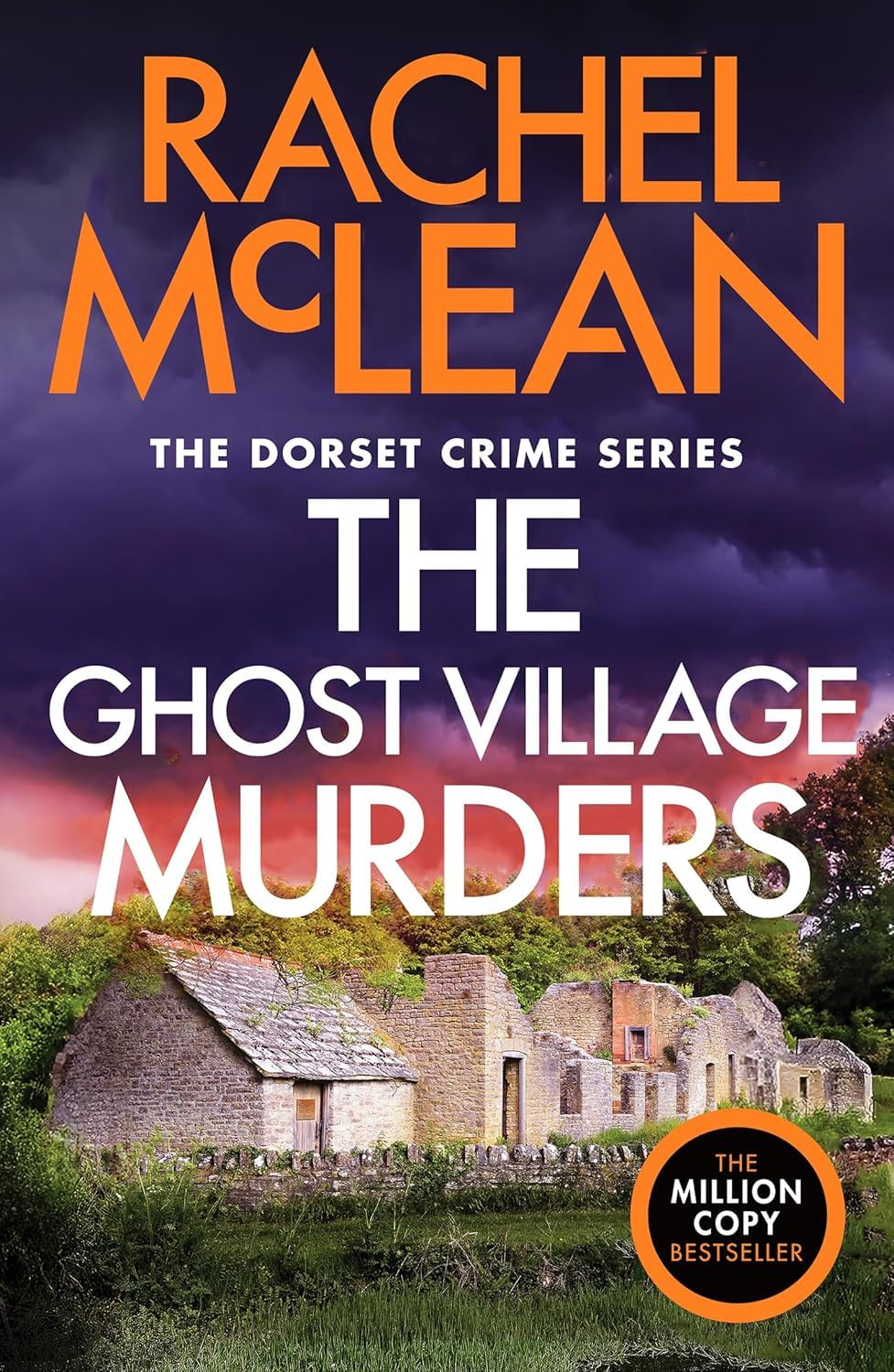 Dorset Crime Series 7-9 paperback book set by Rachel McLean back cover detail