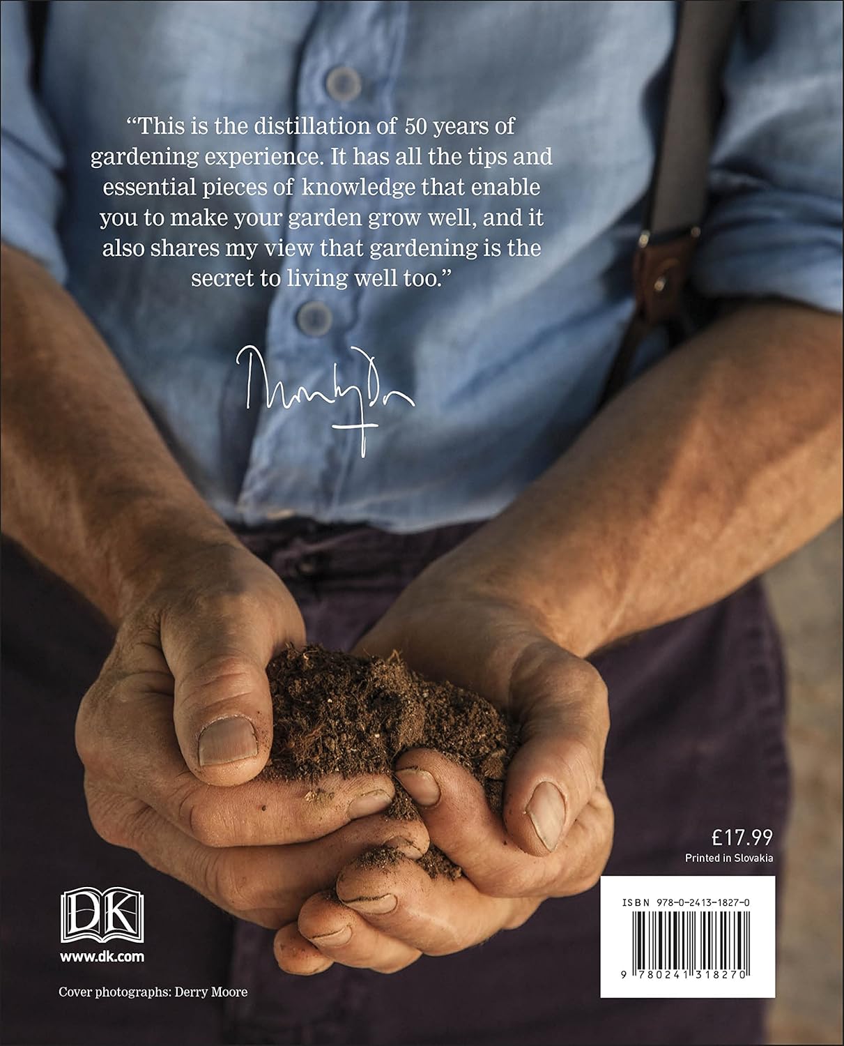 Down to Earth: Gardening Wisdom by Monty Don - Hardcover back cover