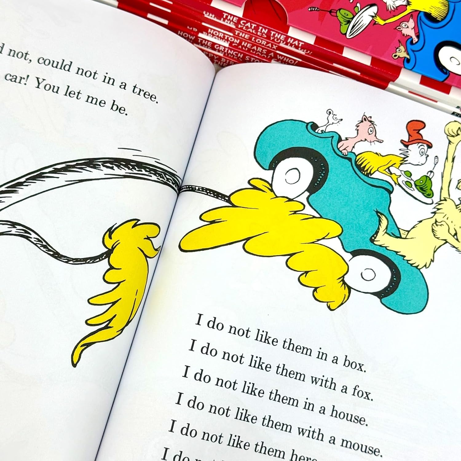 Dr. Seuss 10 books collection box set paperback display, Ages 3+ gift set