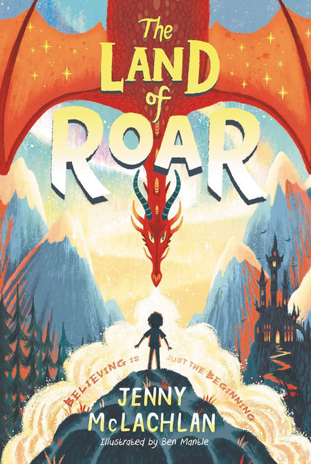 Dragon Riders of Roar, Book 4 in the Land of Roar series by Jenny McLachlan - paperback cover