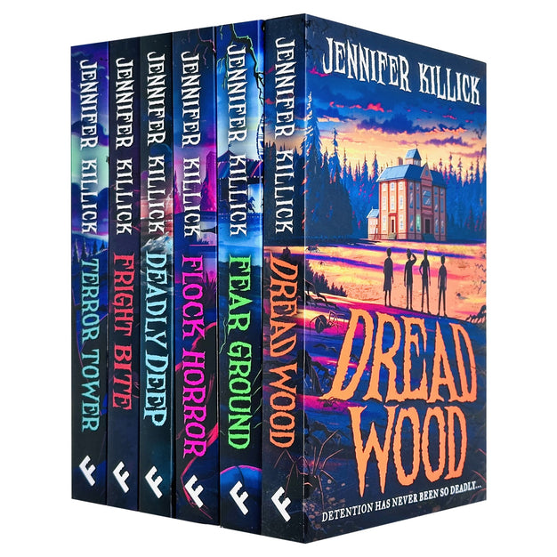 Dread Wood Series 6 Books Collection Set by Jennifer Killick - Paperback horror-comedy set for ages 9-12 including Dread Wood, Fear Ground and Terror Tower