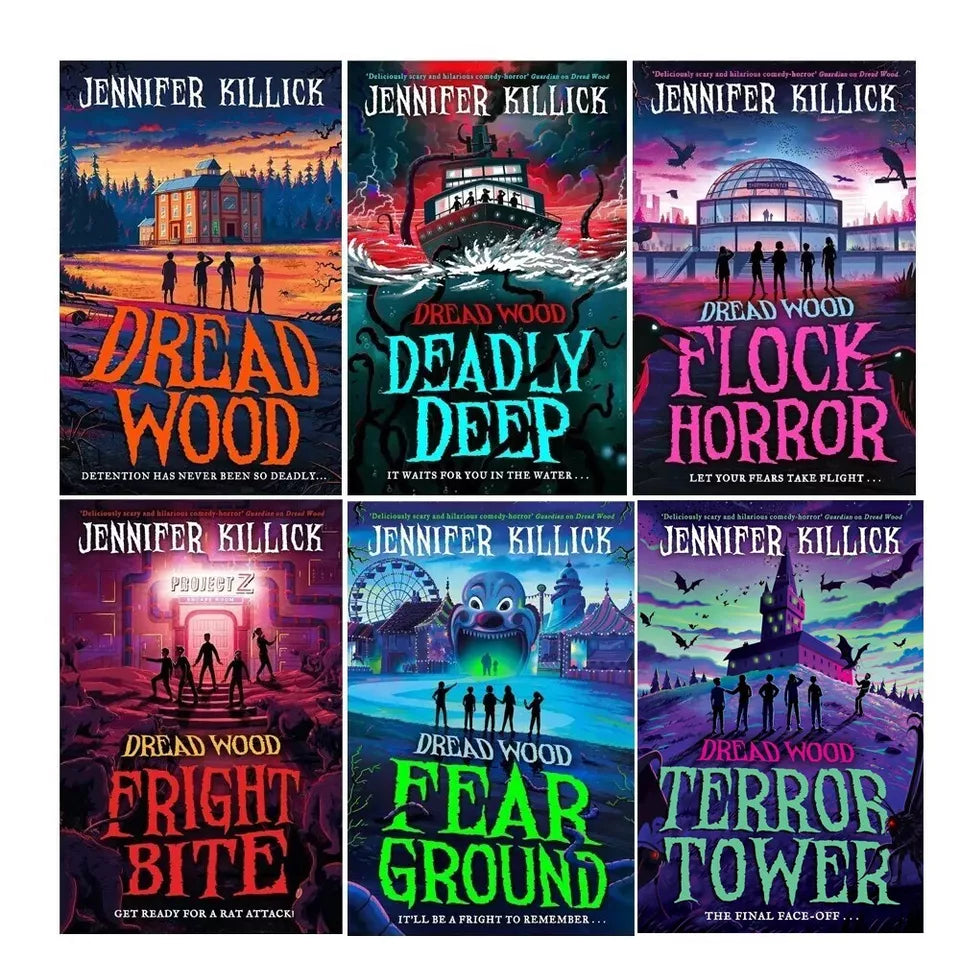 Dread Wood Series 6 Books Collection Set by Jennifer Killick - LetsBuyBooks brand new paperback horror set for young readers