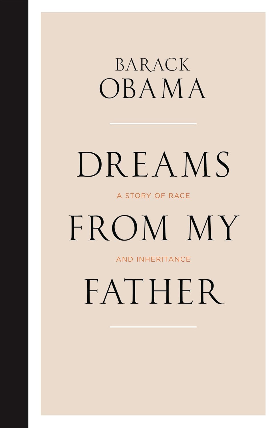 Dreams from My Father by Barack Obama - Premium Hardback Edition memoir, brand new UK book