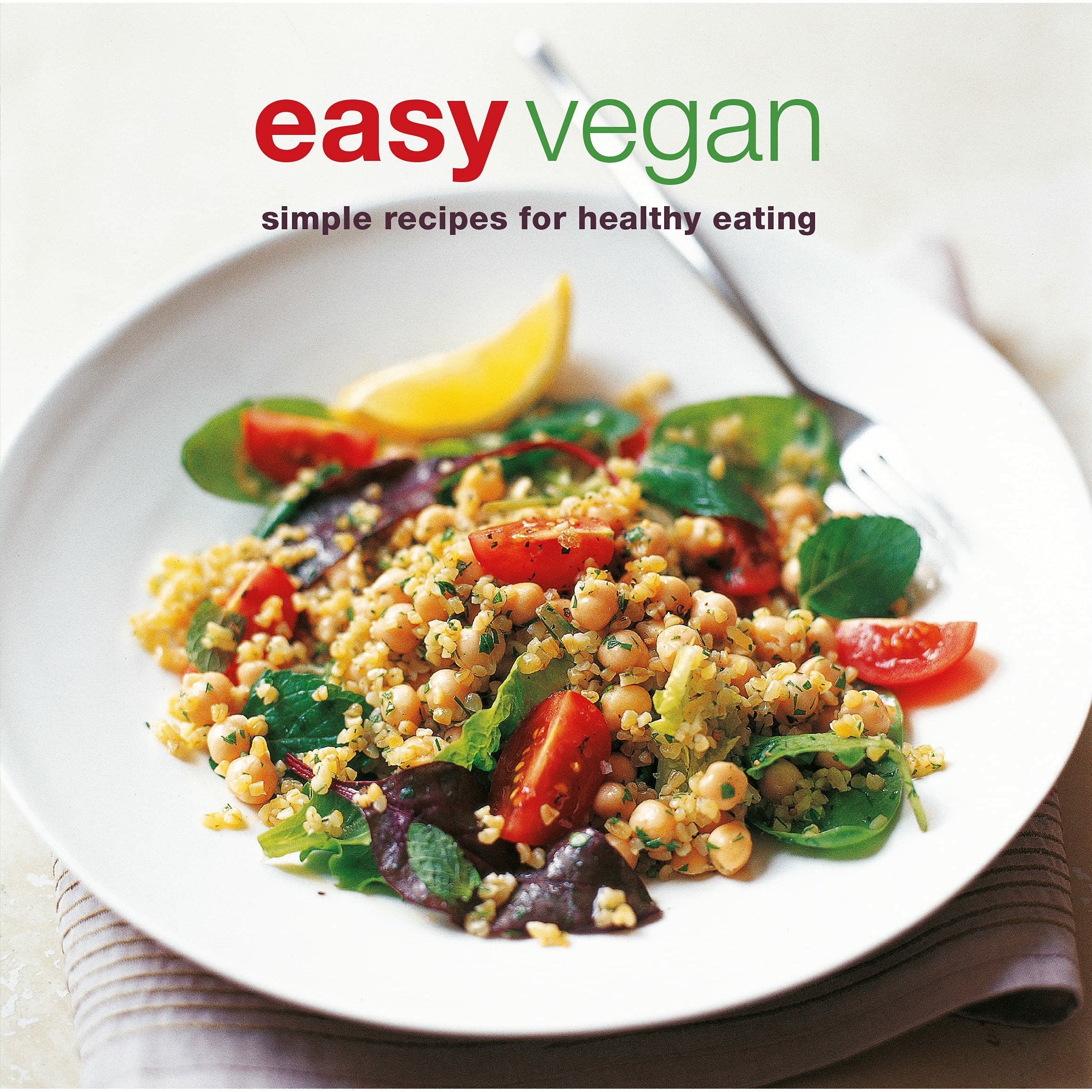 Easy Vegan: Simple Recipes for Healthy Eating by Ryland Peters & Small - paperback vegan cookbook, alternate view