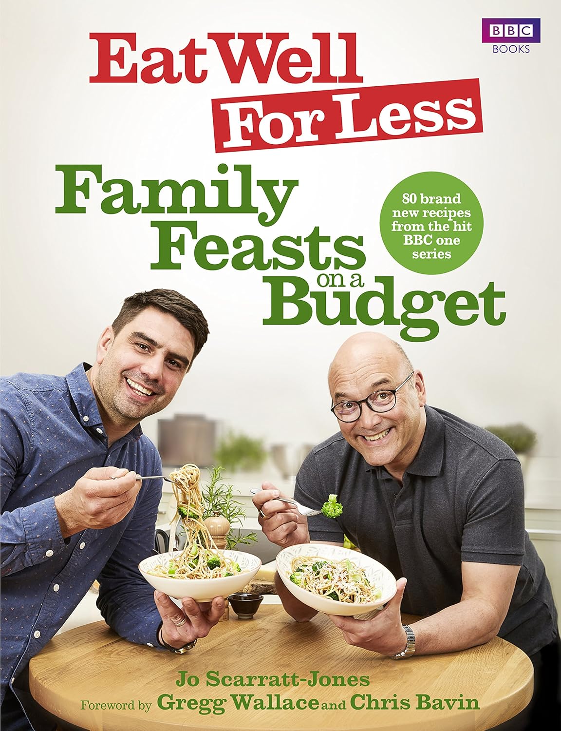Eat Well for Less: Family Feasts on a Budget by Jo Scarratt-Jones - paperback book, back cover detail
