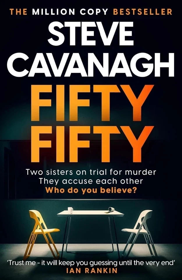 Eddie Flynn Series by Steve Cavanagh - close up of paperback book spines