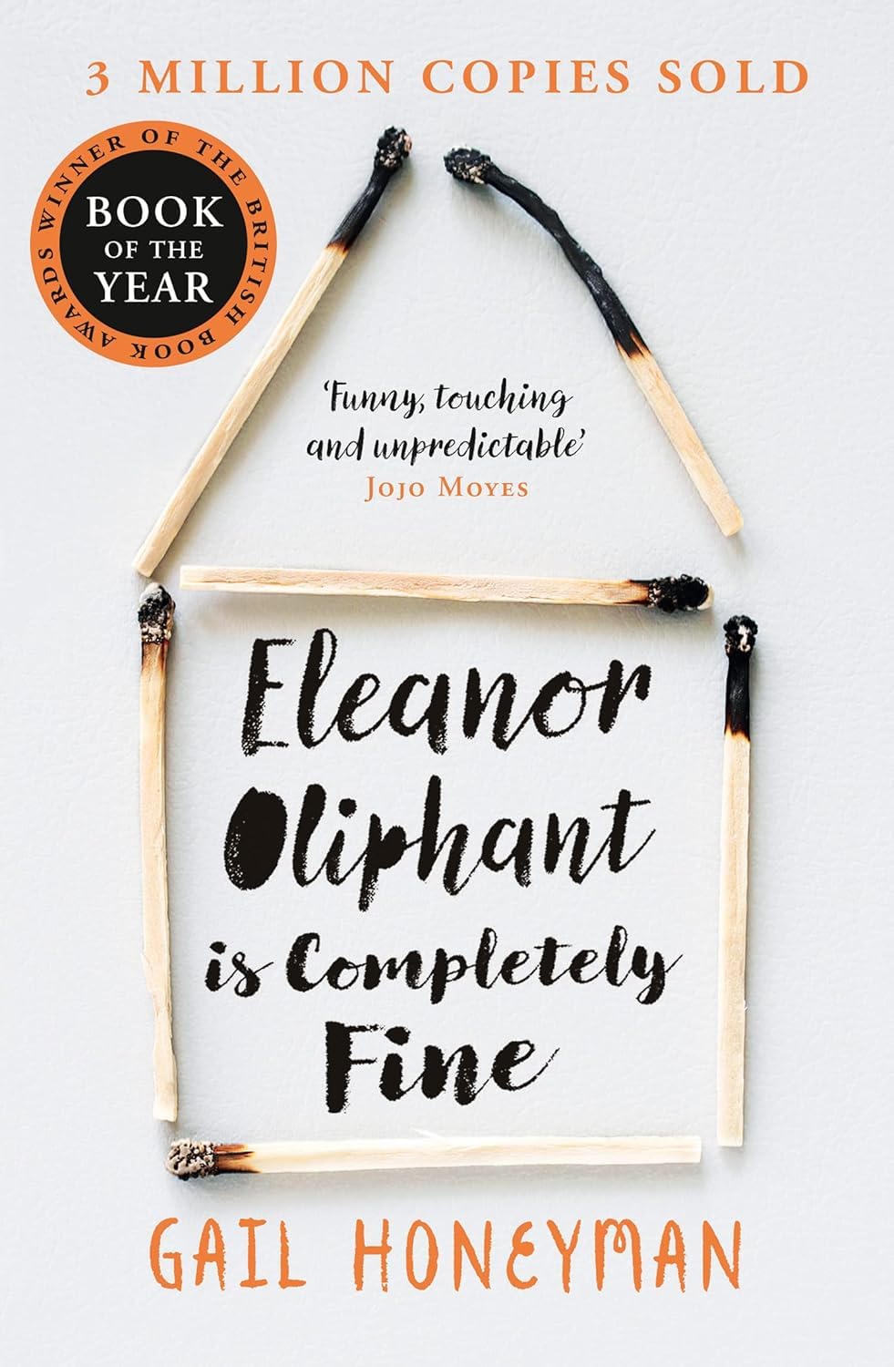 Eleanor Oliphant Is Completely Fine paperback book cover from the 3 book bestselling fiction collection set