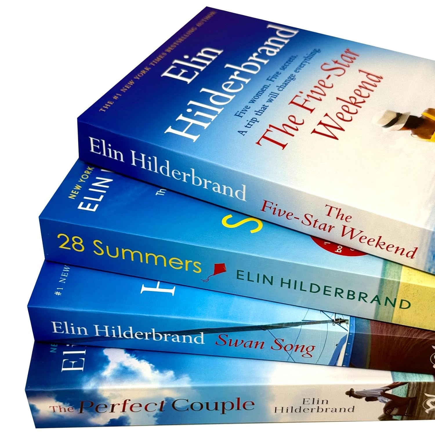 Elin Hilderbrand paperback fiction collection set book cover image