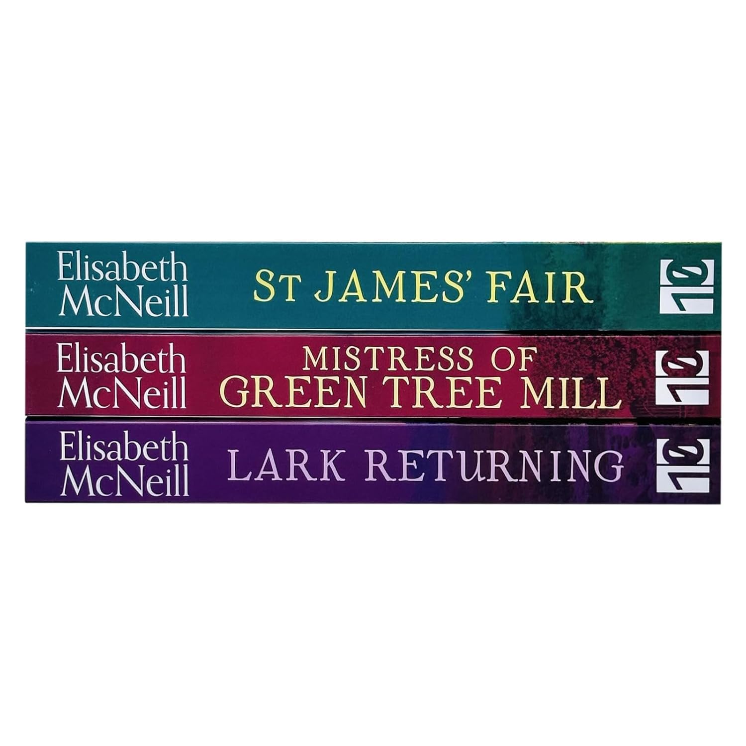 Elisabeth McNeill Scottish Historical Saga Paperback Set - Lark Returning book cover