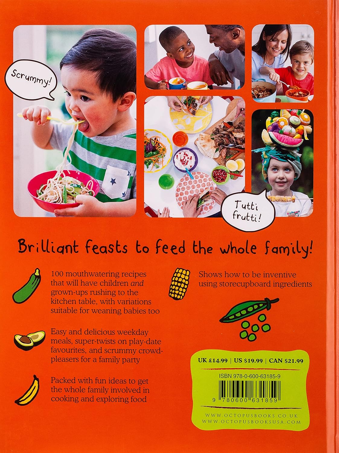 Ella's Kitchen: The Easy Family Cookbook hardback edition book by Ella's Kitchen