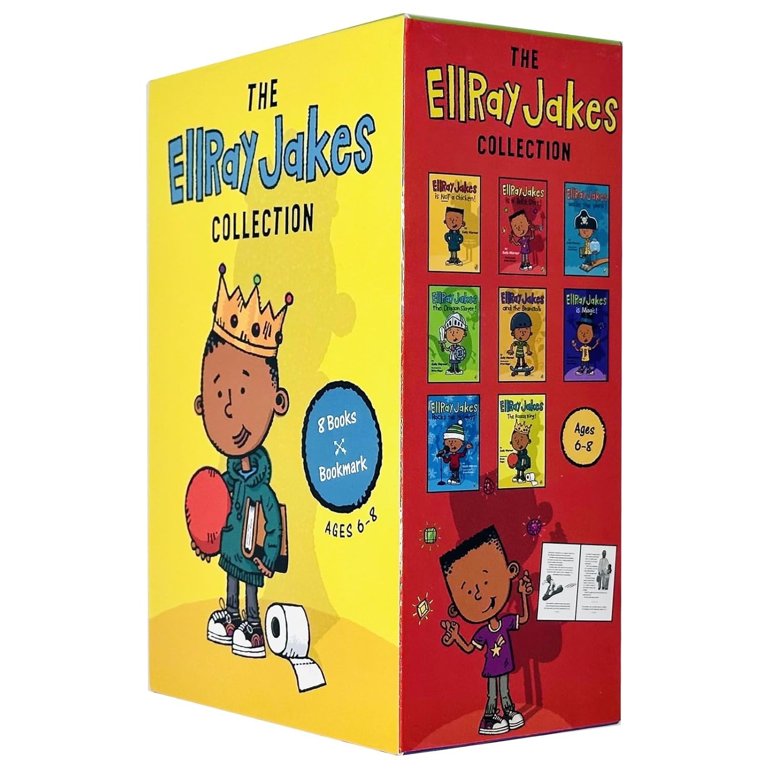 EllRay Jakes chapter book set - Is Not a Chicken, Is a Rock Star, Walks the Plank and more, paperback