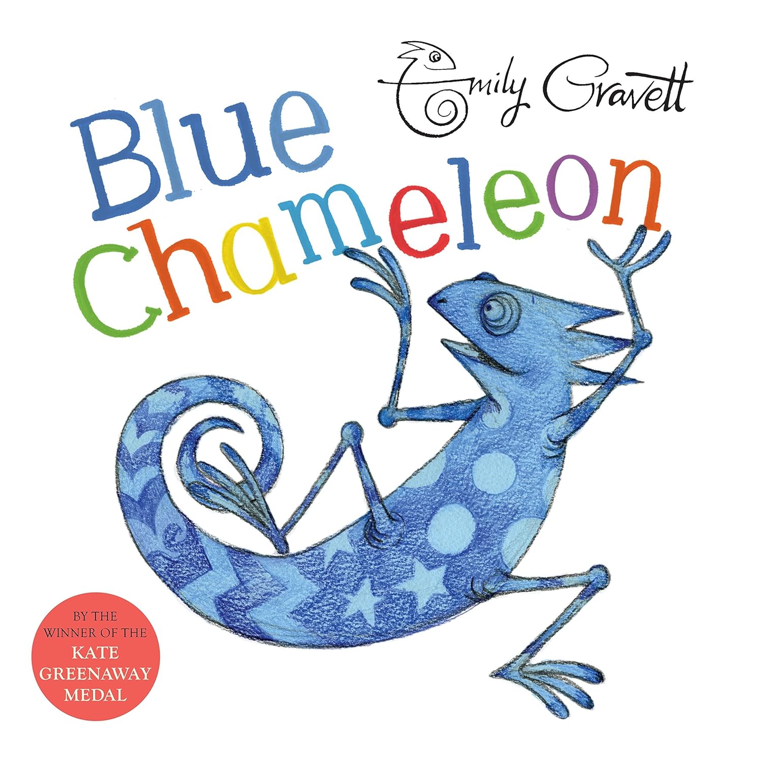 Emily Gravett Collection Set showing Blue Chameleon and Matilda's Cat paperback covers