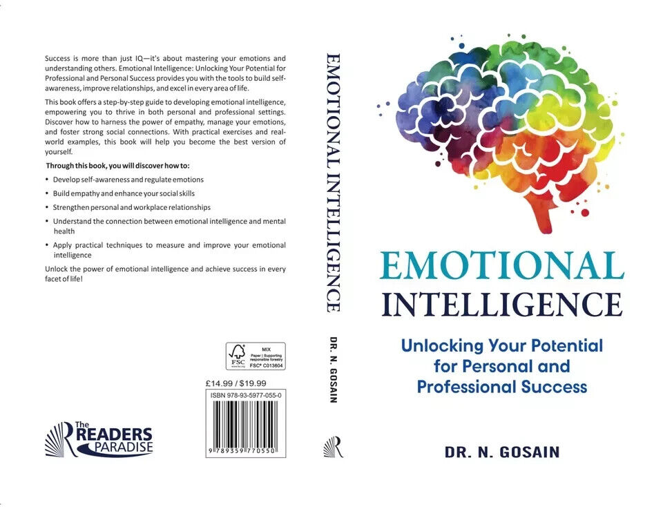 Emotional Intelligence by Dr. N. Gosain - Paperback back cover with book description