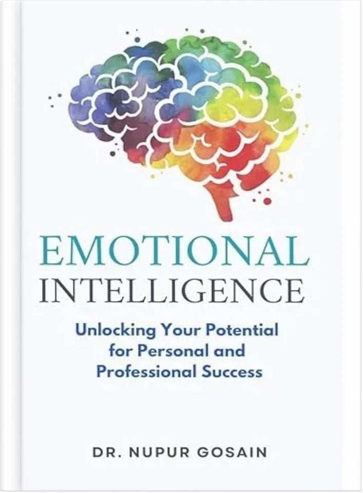 Emotional Intelligence and Unleashing Your Inner Power paperback books shown together as a 2 book collection set