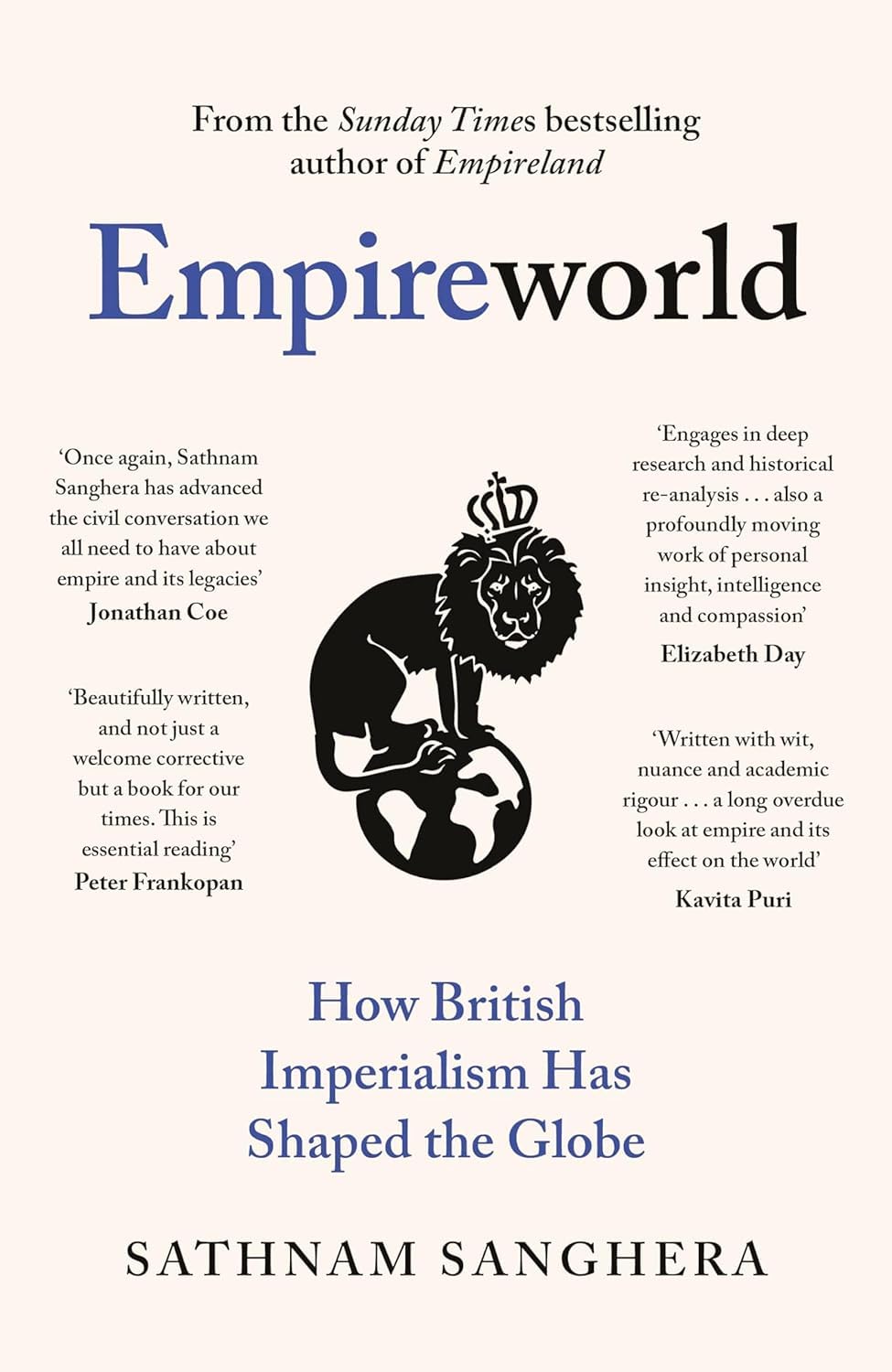 Empireland: How Imperialism Has Shaped Modern Britain paperback cover by Sathnam Sanghera