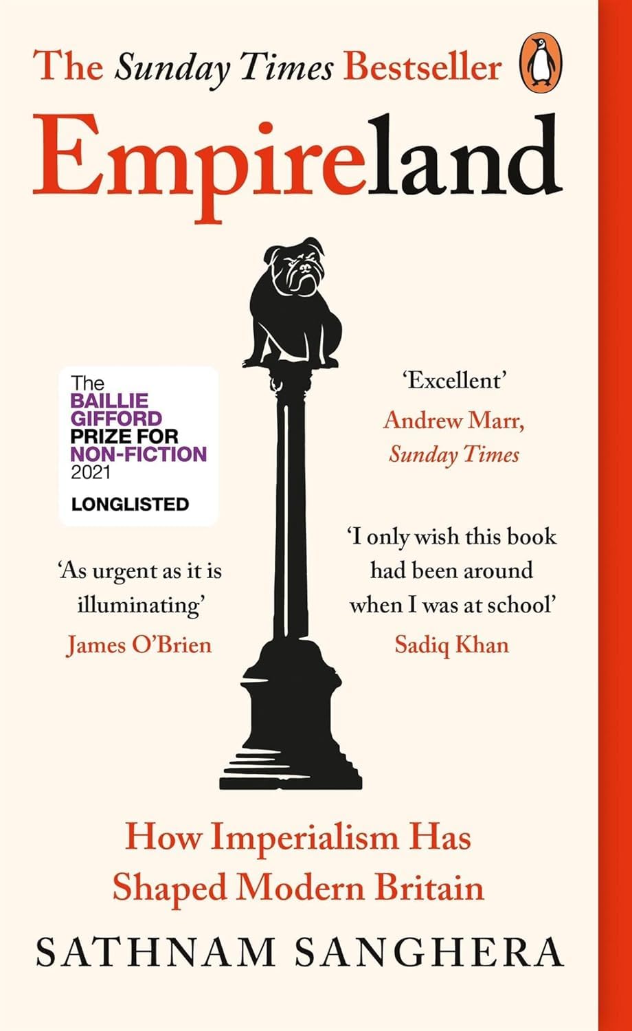 Empireworld: How British Imperialism Has Shaped the Globe paperback cover by Sathnam Sanghera
