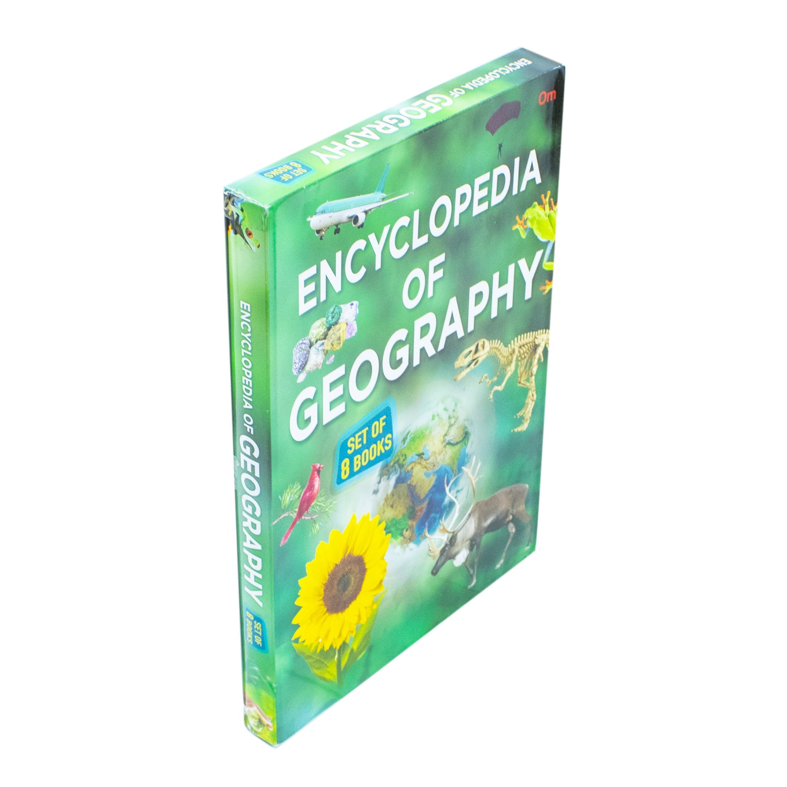 Encyclopedia of Geography 8 Books Collection Set - Ages 9-12 Paperback - front cover