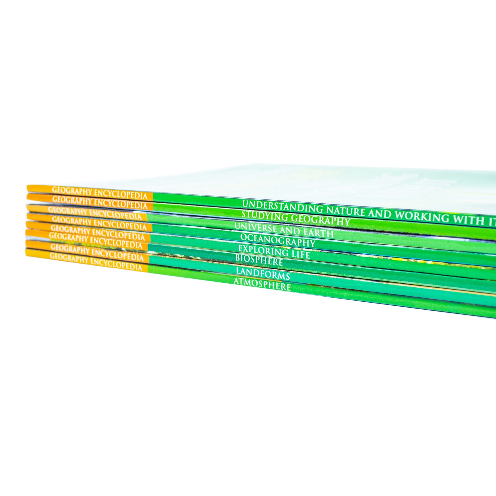 Encyclopedia of Geography 8 Books Collection Set - Ages 9-12 Paperback - illustrated content