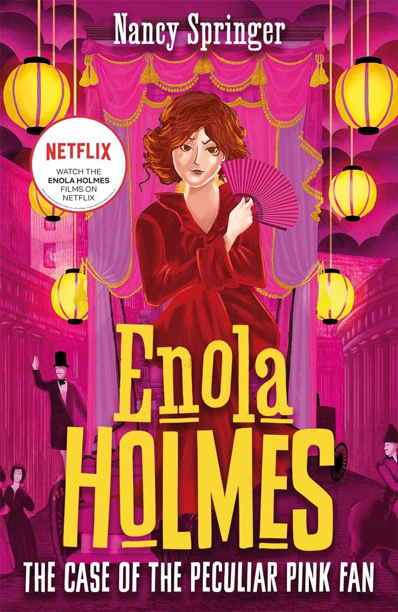 Enola Holmes 9 Books Collection Set by Nancy Springer - paperback covers close up